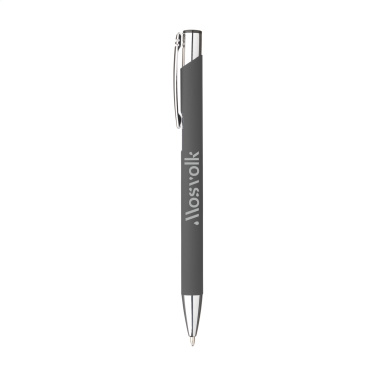 Logotrade promotional merchandise picture of: Ebony Soft Touch pen