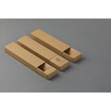 Logo trade promotional merchandise photo of: Gift Box Kraft Paper gift packaging