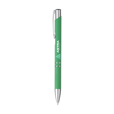 Logotrade promotional merchandise photo of: Ebony Soft Touch Accent pen