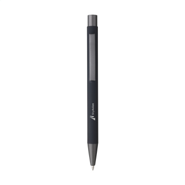 Logo trade corporate gift photo of: Brady Soft Touch Recycled Alu pens