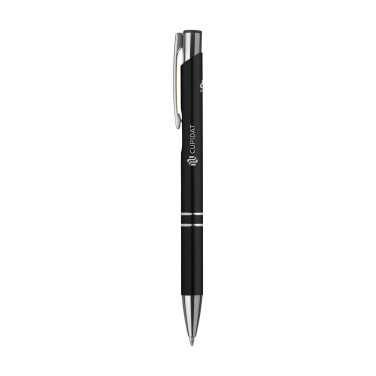 Logo trade promotional products image of: Ebony Recycled Alu pens