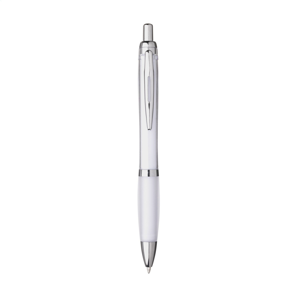 Logotrade promotional item picture of: Athos Solid GRS Recycled ABS pen