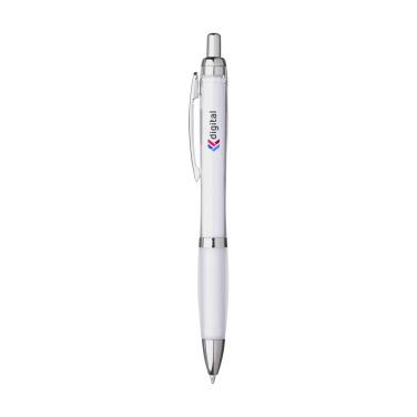 Logo trade promotional product photo of: Athos Solid GRS Recycled ABS pen