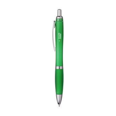 Logo trade corporate gifts picture of: Athos Solid GRS Recycled ABS pen