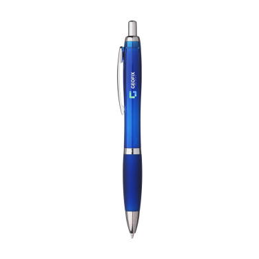 Logotrade promotional items photo of: Athos Solid GRS Recycled ABS pen