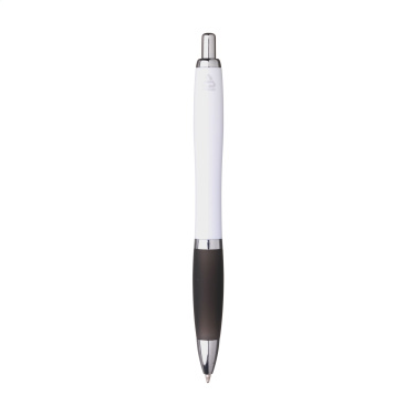 Logotrade advertising products photo of: Athos Trans GRS Recycled ABS pen