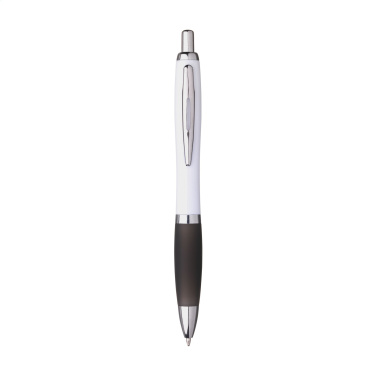 Logo trade promotional item photo of: Athos Trans GRS Recycled ABS pen