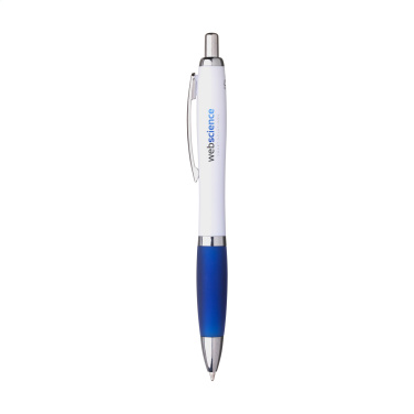 Logotrade promotional item picture of: Athos Trans GRS Recycled ABS pen