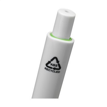 Logo trade advertising products picture of: Vista GRS Recycled ABS pen