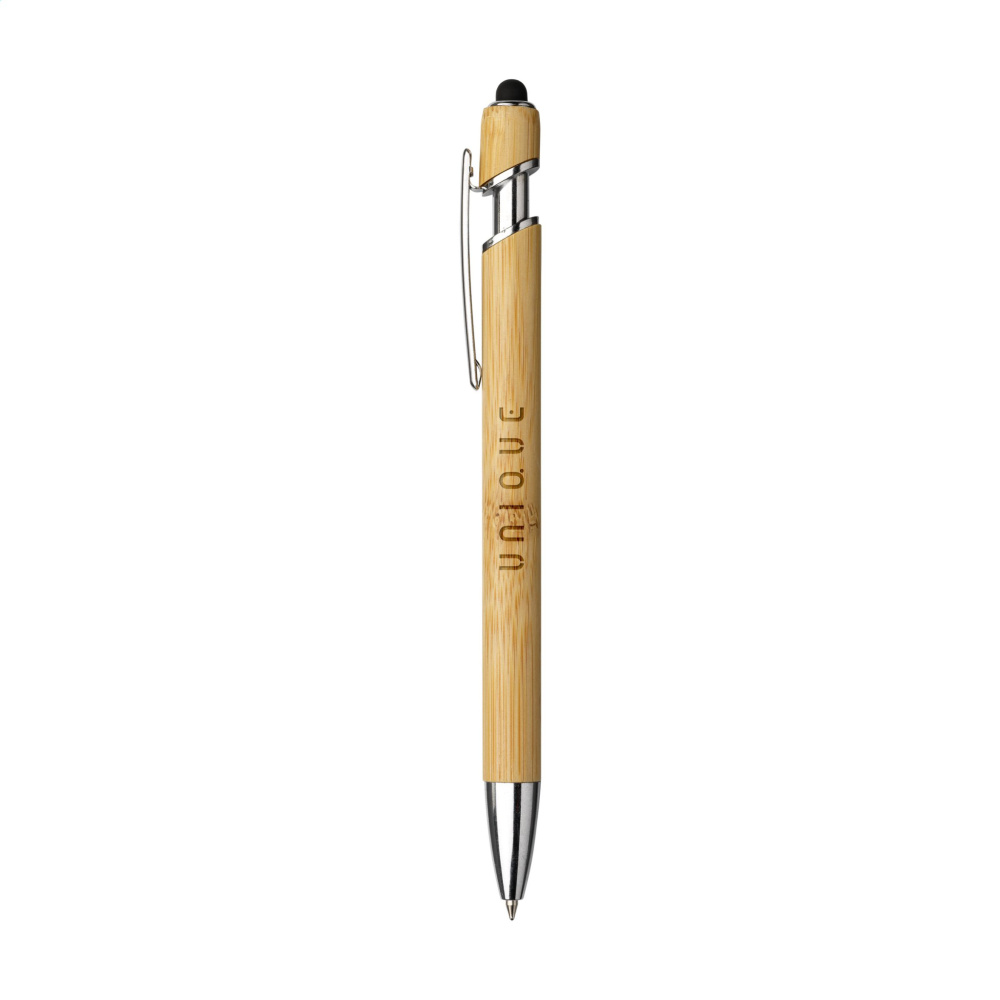 Logotrade promotional giveaway picture of: Luca Touch Bamboo stylus pen