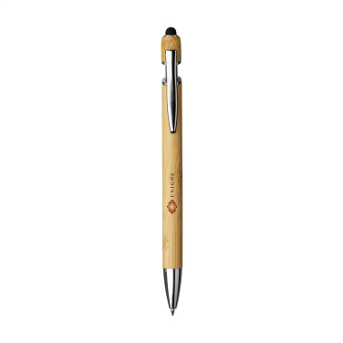 Logotrade promotional gift image of: Luca Touch Bamboo stylus pen