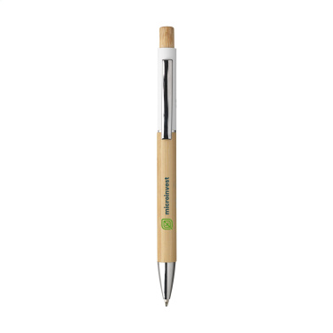 Logo trade promotional products picture of: Saya Bamboo Pen