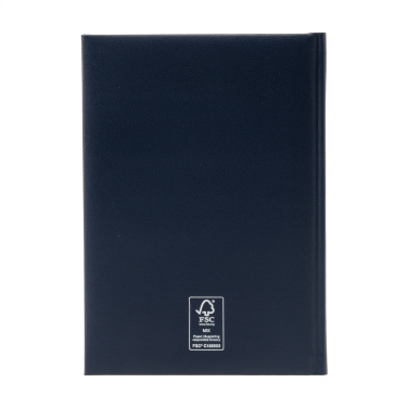 Logo trade corporate gifts image of: Eurodirect Balacron diary A5 4-languages