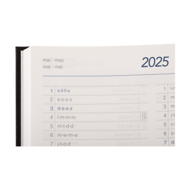 Logo trade corporate gift photo of: Eurodirect Balacron diary A5 4-languages