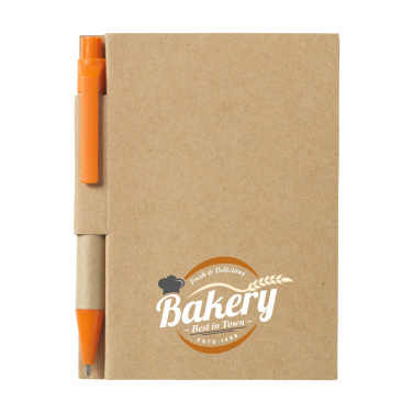 Logo trade promotional merchandise photo of: RecycleNote-S Paper notebook