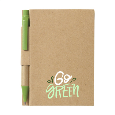 Logo trade promotional gifts picture of: RecycleNote-S Paper notebook