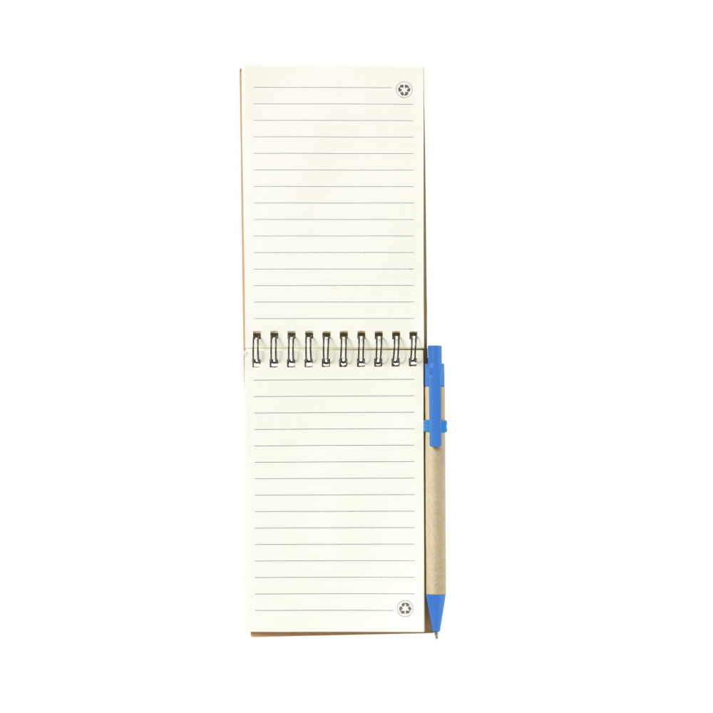 Logotrade promotional gift picture of: RecycleNote-M Paper notebook