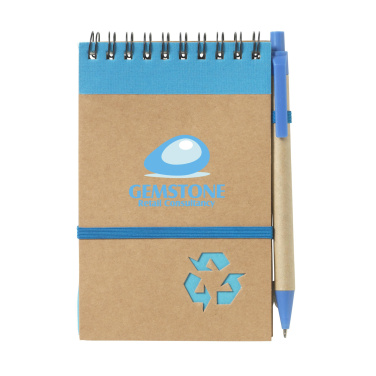 Logo trade promotional products picture of: RecycleNote-M Paper notebook