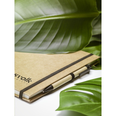 Logo trade promotional gifts picture of: Pocket ECO Paper A5 notebook