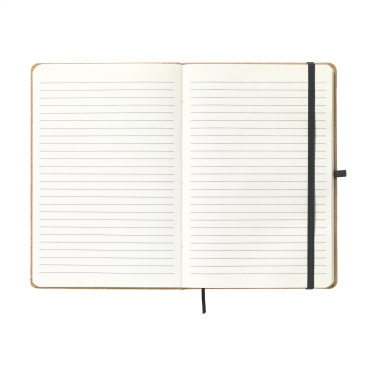 Logo trade business gift photo of: CorkNote A5 Paper notebook