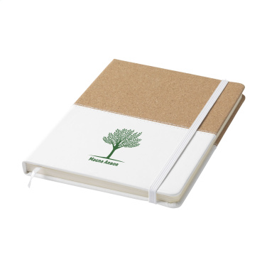 Logotrade promotional product picture of: Journal Cork Paper Notebook