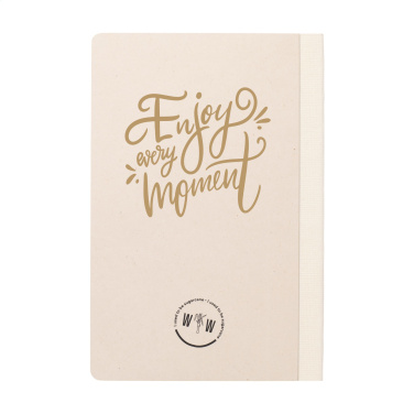 Logo trade promotional items image of: Sugarcane Paper Notebook A5