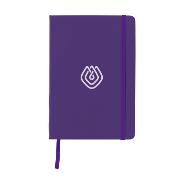 Logo trade corporate gift photo of: BudgetNote A5 Blanc Paper notebook