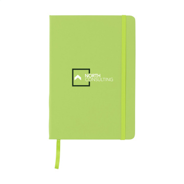 Logotrade business gift image of: BudgetNote A5 Blanc Paper notebook