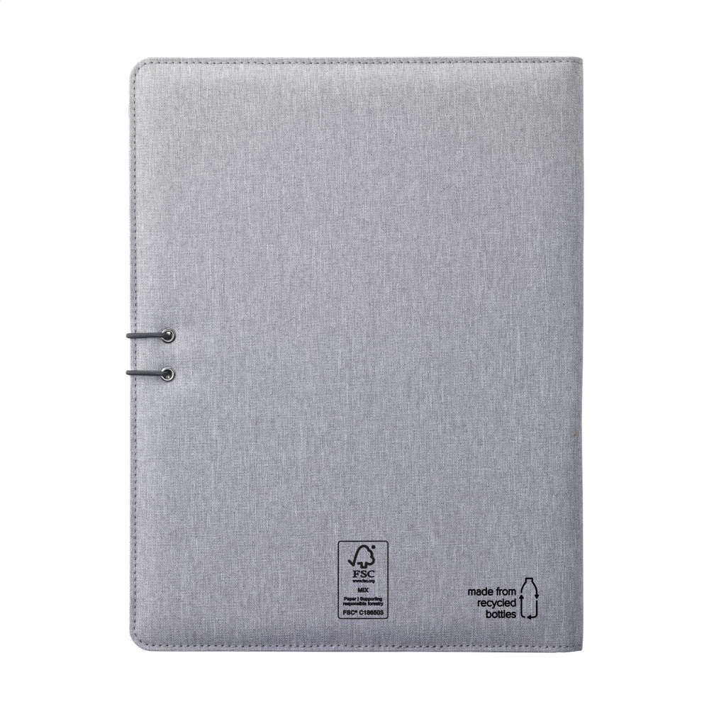 Logo trade promotional gift photo of: Quest Portfolio RCS RPET A4  document folder