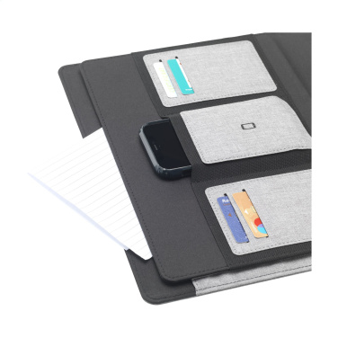 Logotrade promotional item picture of: Quest Portfolio RCS RPET A4  document folder