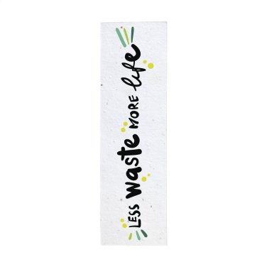 Logo trade promotional products image of: Seed Paper Bookmark