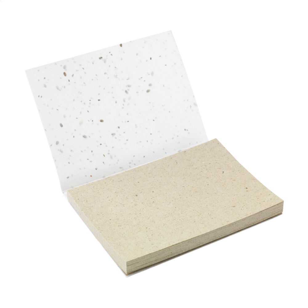 Logo trade promotional items picture of: Seed Paper Sticky Notes memo pad