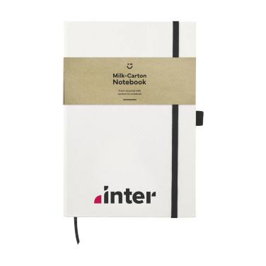 Logo trade promotional gifts picture of: Milk-Carton Paper Notebook A5