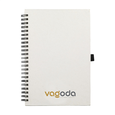 Logo trade promotional gifts picture of: Milk-Carton Wire-O Paper Notebook A5