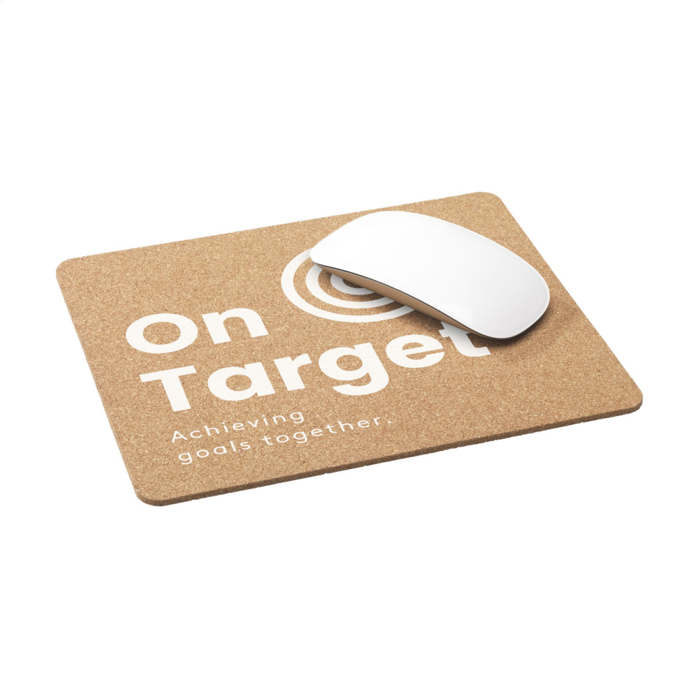 Logo trade promotional merchandise image of: Lisbao Cork Mousepad