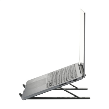 Logo trade business gifts image of: Standby GRS Recycled Alu Laptop Stand