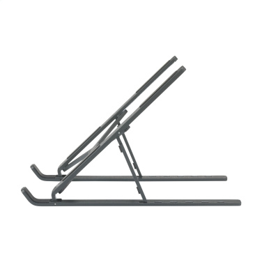 Logo trade promotional gift photo of: Standby GRS Recycled Alu Laptop Stand