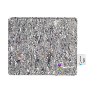 Logo trade promotional gift photo of: Wolkat Tangier Recycled Textile Mousepad