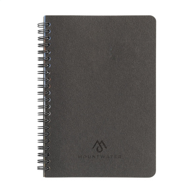 Logo trade advertising products image of: Coffee Paper Notebook Wire-O A5