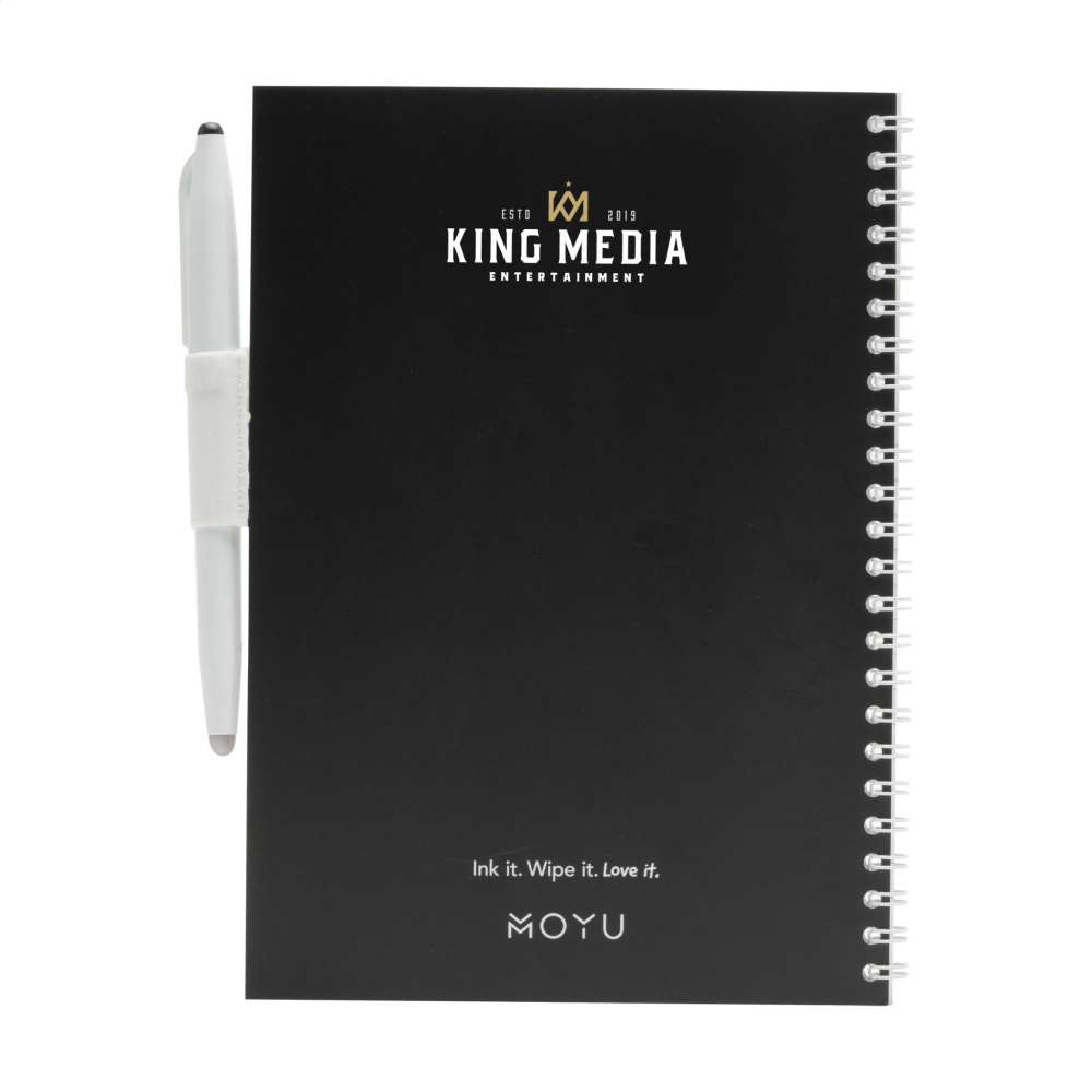 Logo trade corporate gifts image of: MOYU Erasable Stone Paper Notebook SoftCover 18 pages