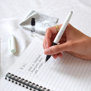 Logo trade promotional merchandise picture of: MOYU Erasable Stone Paper Notebook SoftCover 18 pages