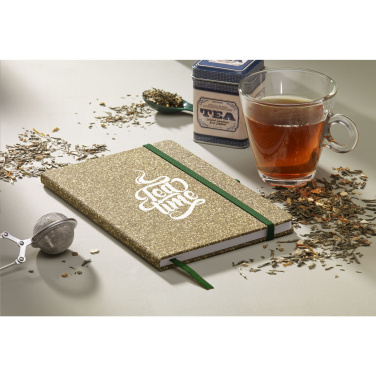 Logotrade promotional product picture of: TeaGround Cork Paper Notebook A5