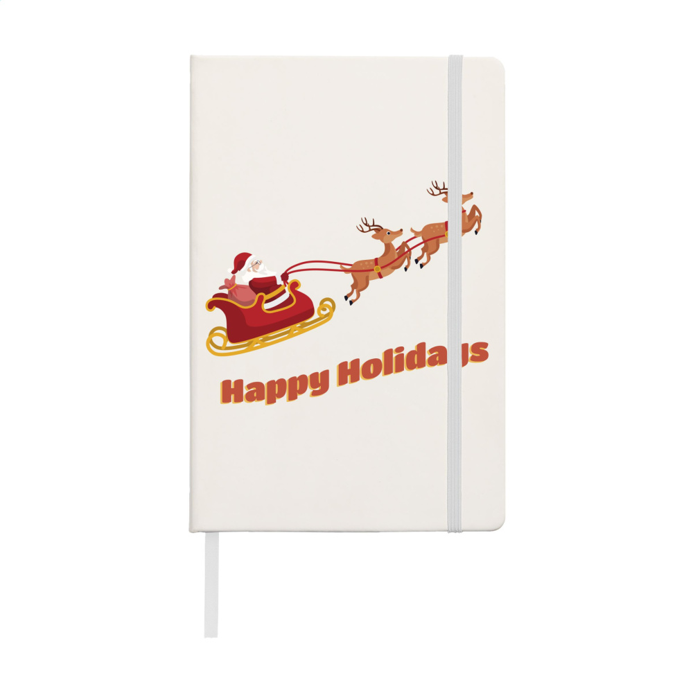 Logo trade promotional items picture of: Pocket Notebook A5 X-Mas