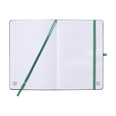 Logotrade promotional products photo of: Recycled GRS PU Paper Notebook A5