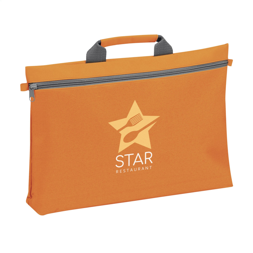 Logo trade corporate gifts image of: DocuTravel document bag