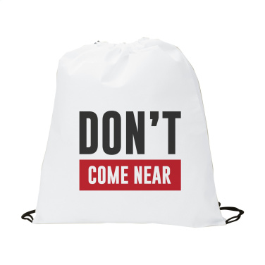 Logo trade promotional items image of: Non-Woven PromoBag backpack