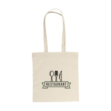 Logotrade promotional giveaway image of: ShoppyBag (135g/m²) long handles cotton bag