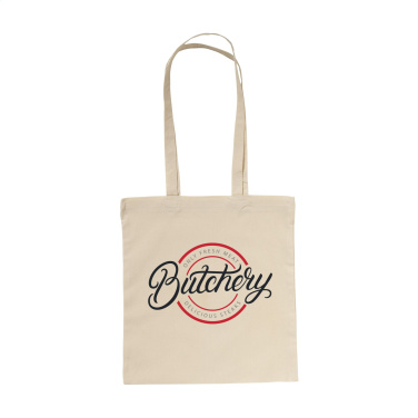 Logotrade corporate gift picture of: ShoppyBag (100 g/m²) long handles cotton bag