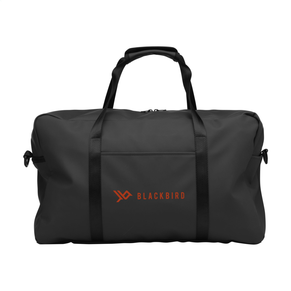 Logo trade promotional products image of: Lennon RCS Recycled PU Sports-/Travelbag