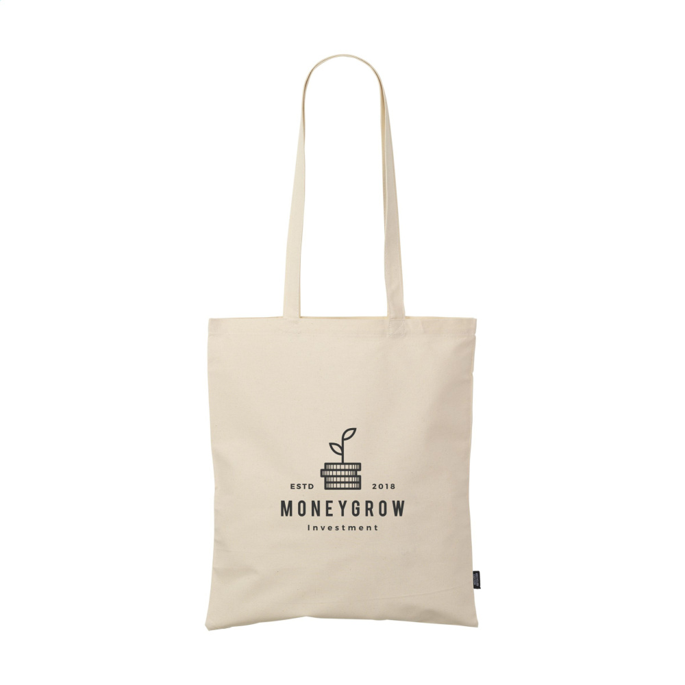 Logo trade promotional items image of: ShoppyBag GRS Recycled Cotton (180 g/m²)